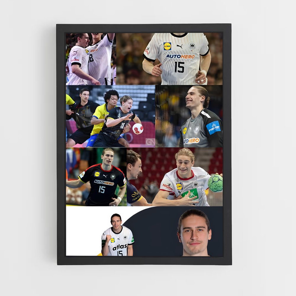 Poster L'Équipe Multisport – affiche Handball (vue 2)